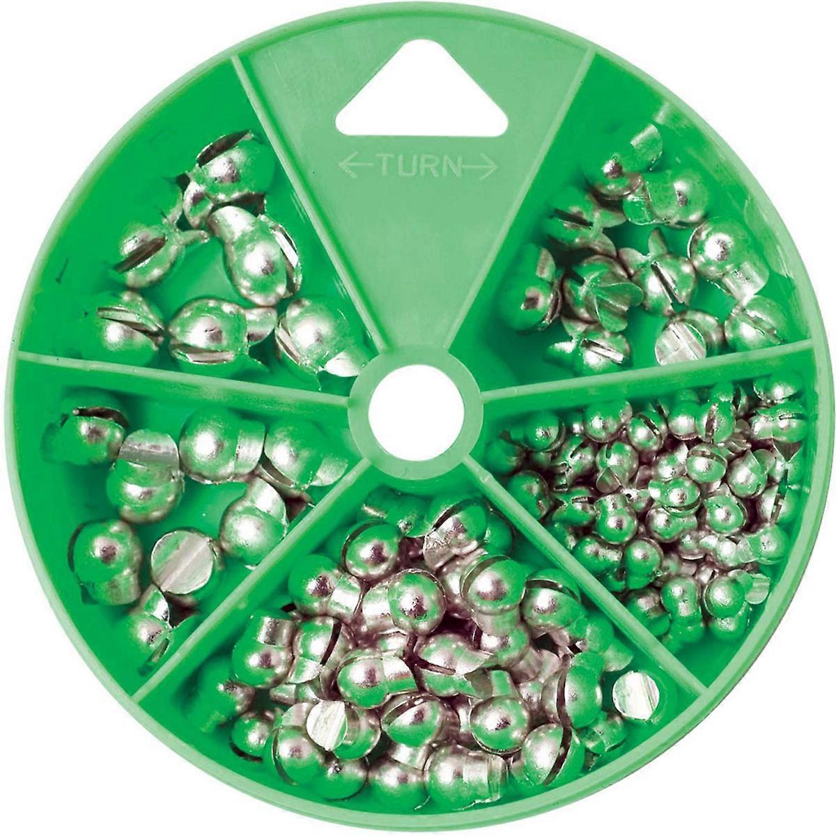 Eagle Claw Tin Removable Split-Shot Sinkers Dial Pack