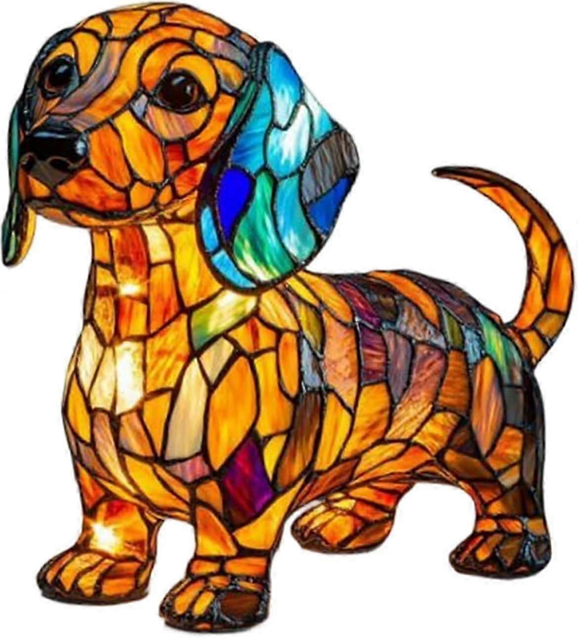 Hundeserien Kunst Nattlys