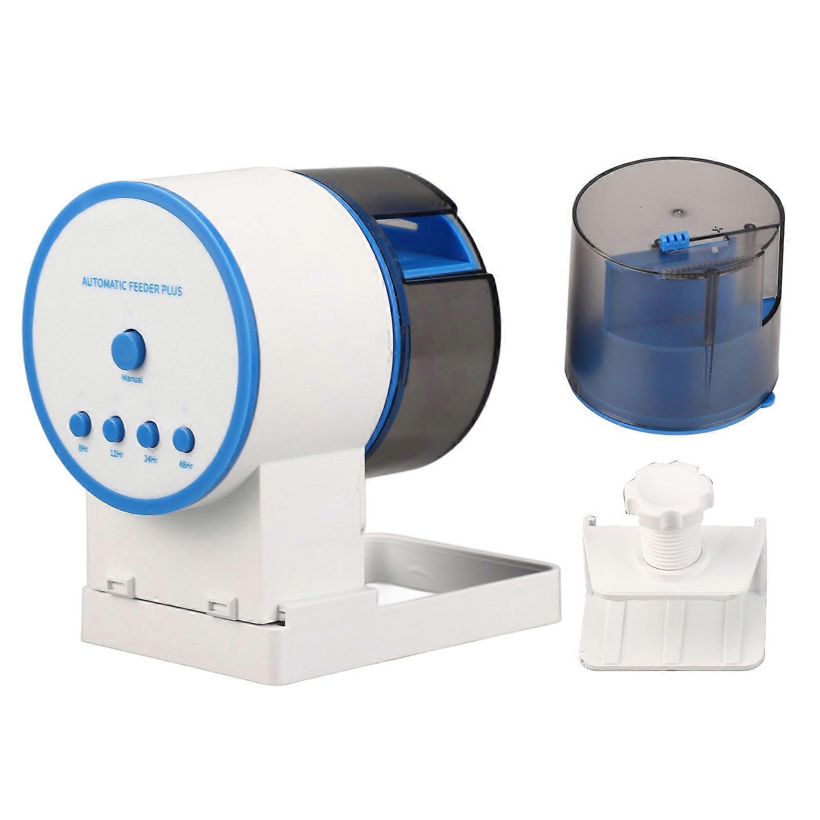 Automatic Fish Food Dispenser, Battery Powered, Adjustable Timer, ABS Plastic