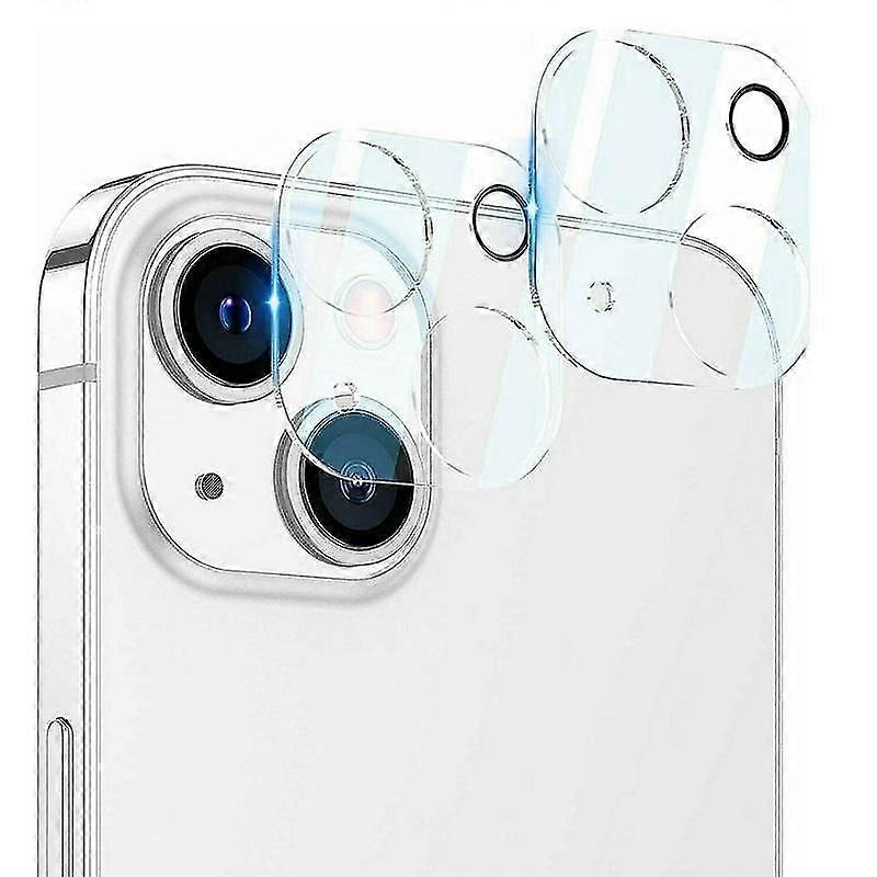 2-Pack Tempered Glass Screen Protector for iPhone 13 & 13 Mini - 3D Camera Lens Protection