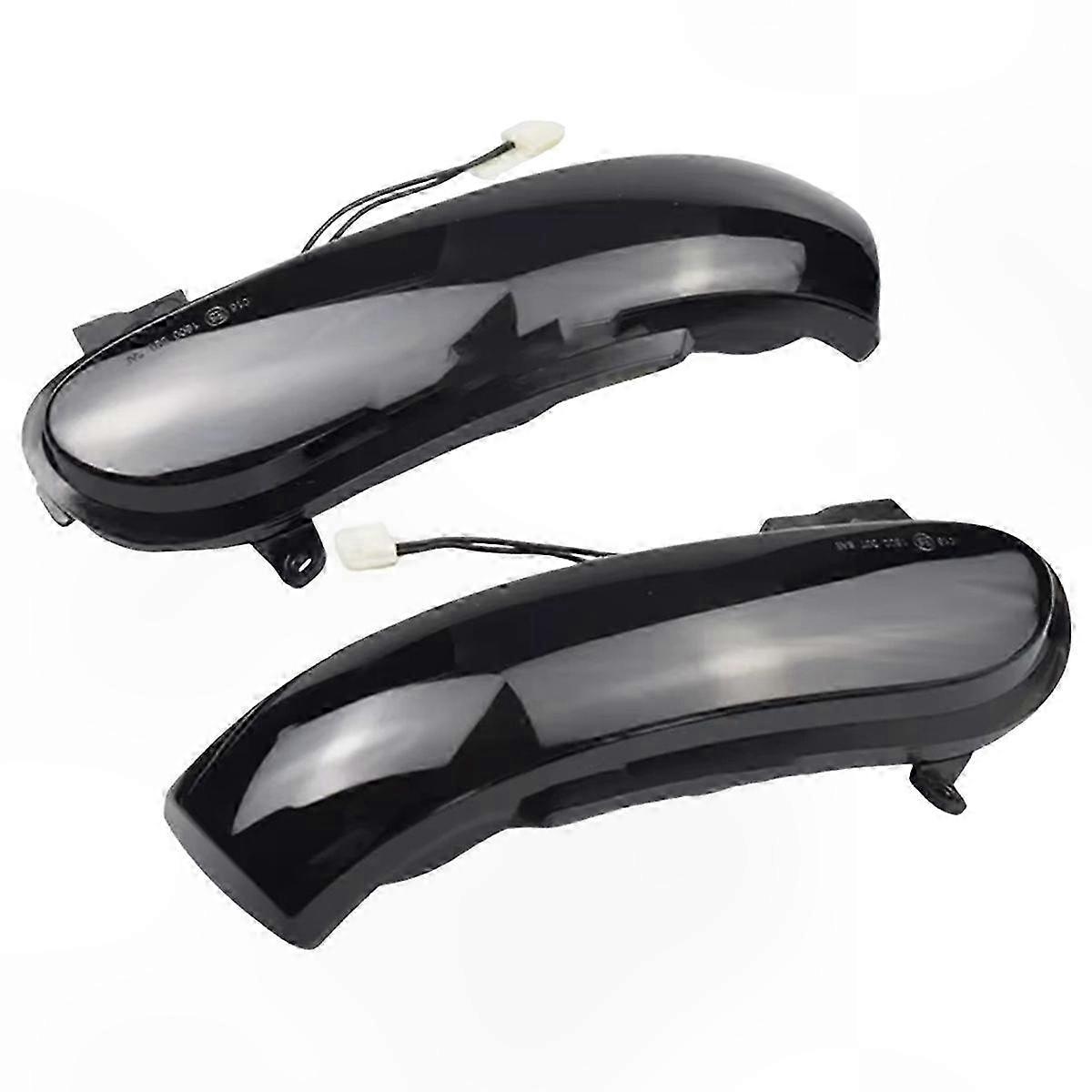 Universal Pair of LED Turn Signal Flow Lights for Car Rearview Mirrors, Compatible with Multiple Models