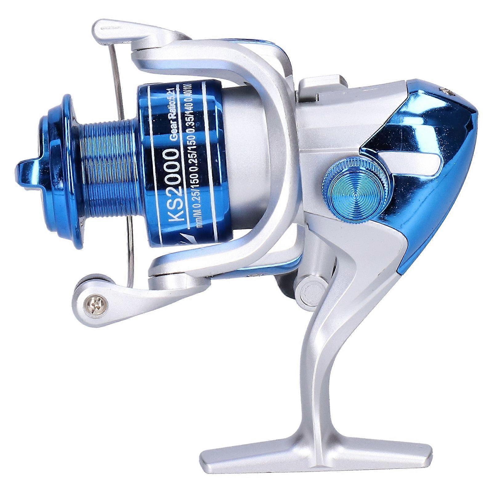 13BB 5.2:1 Speed Ratio Fishing Spinning Wheel Left/Right Interchangeable Fishing Tackle2000
