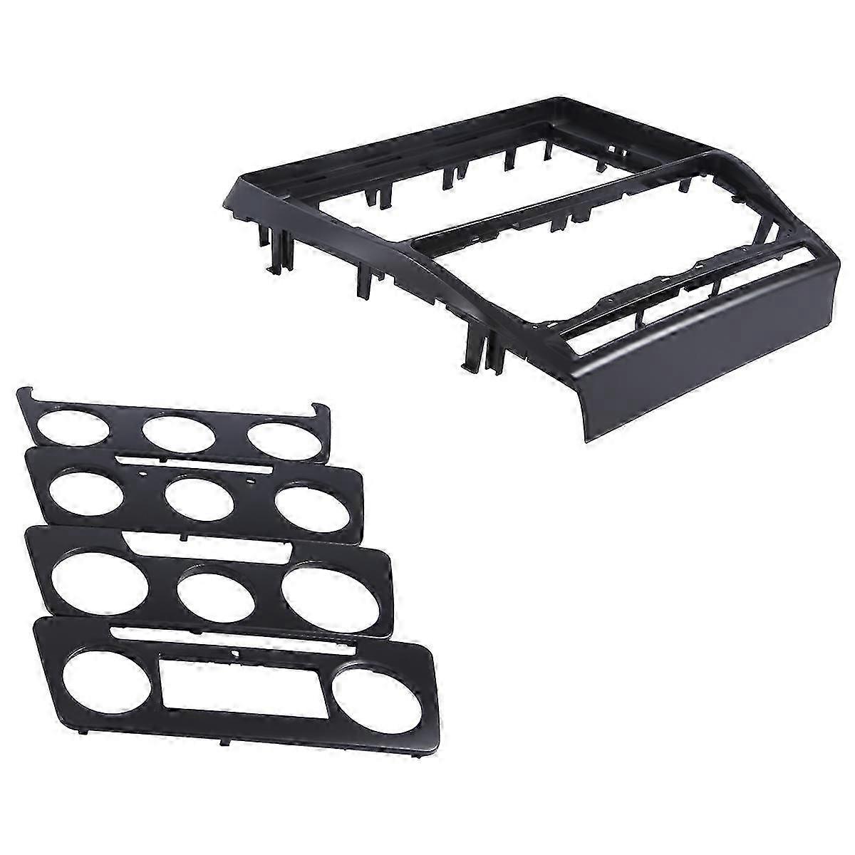 10.1-Inch 2 DIN Radio Fascia Kit for 2007-2014 Audio Stereo Panel Installation with Dash Kit Frame