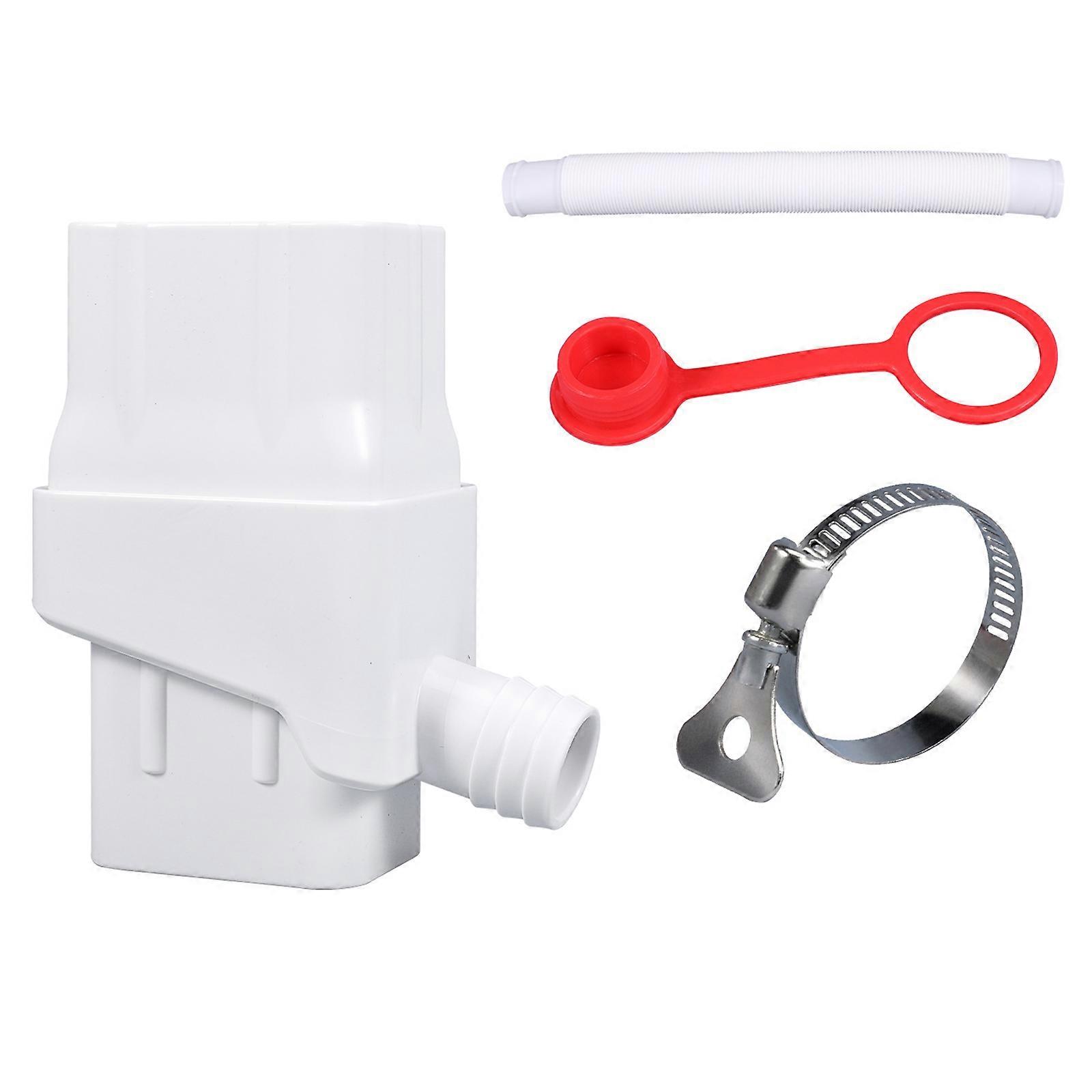 Double Outlet Downspout Splitter For Rain Barrels Connection Fitting Weatherproofed Garden Water Collector Multicolor