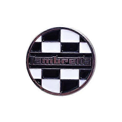 Lambretta Checkered Badge