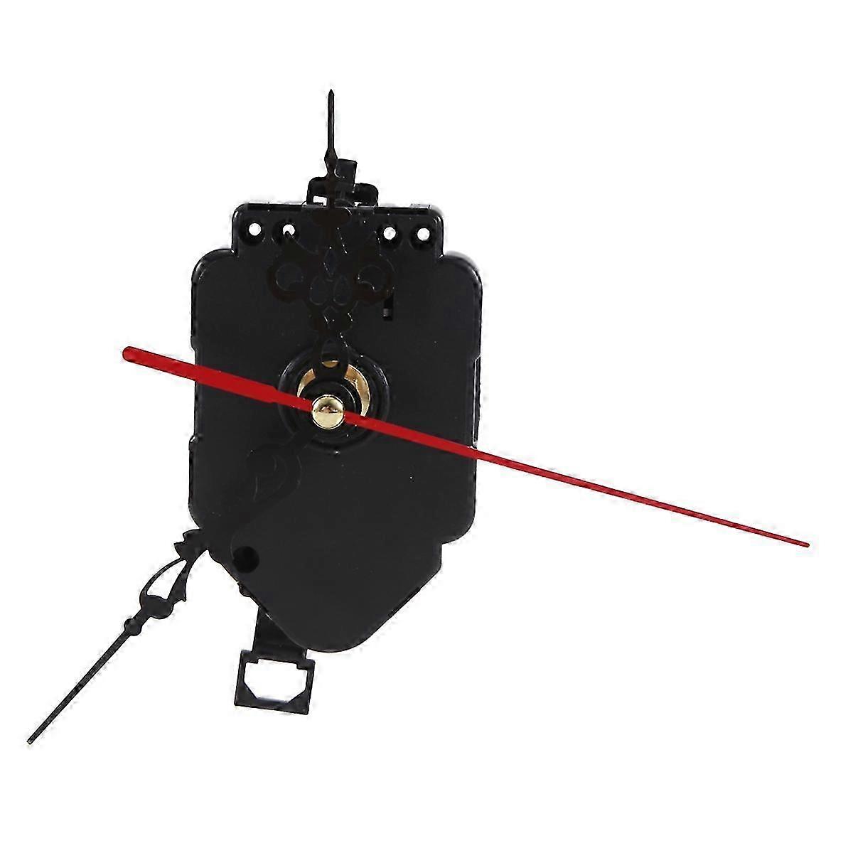 Black Quartz Clock Pendulum Movement Mechanism Motor & Fittings DIY Drive Unit