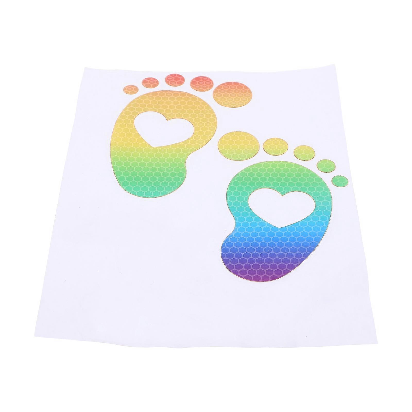 Safety Warning Car Sticker Decal Baby On Board Sign Reflective Material Car Interior Decor Drivers with Children 19.00x15.00x0.10cm 1Pcs