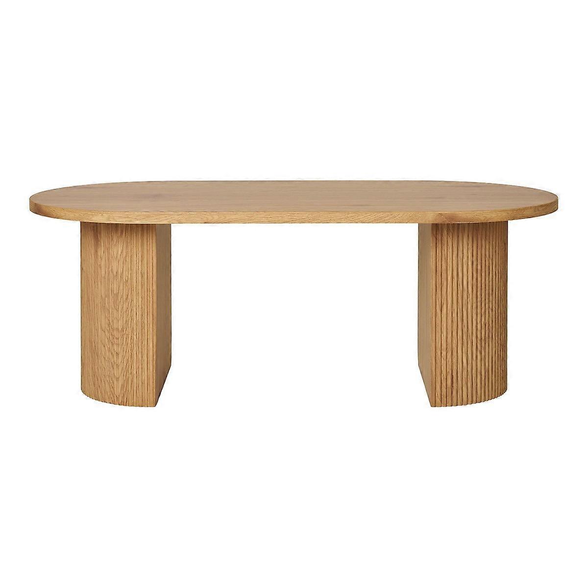 Table basse Boavista, Marron, MDF, 60x120x45 cm