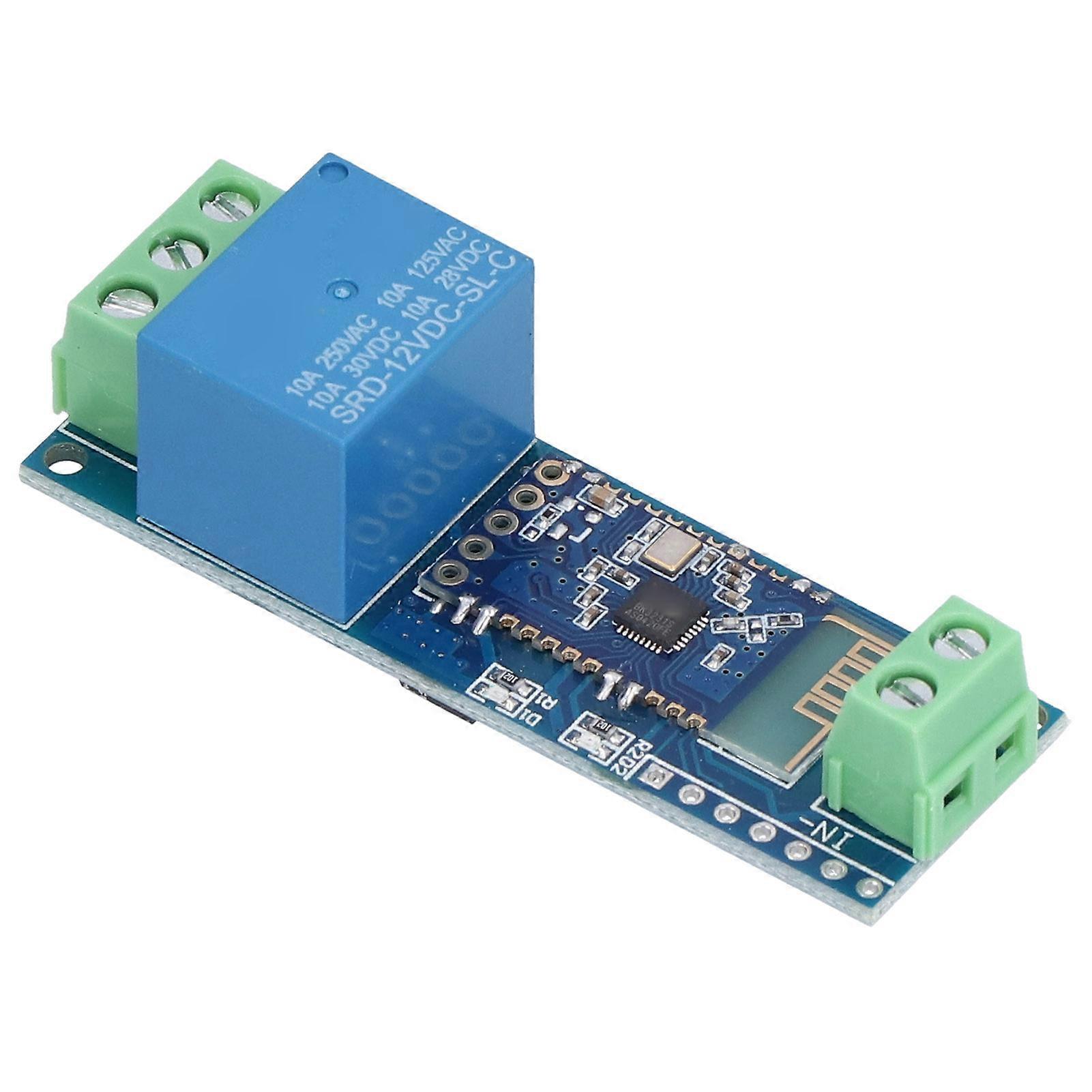Wireless Relay Module with BT 2.1 + EDR, 10m Range, Indicator LEDs