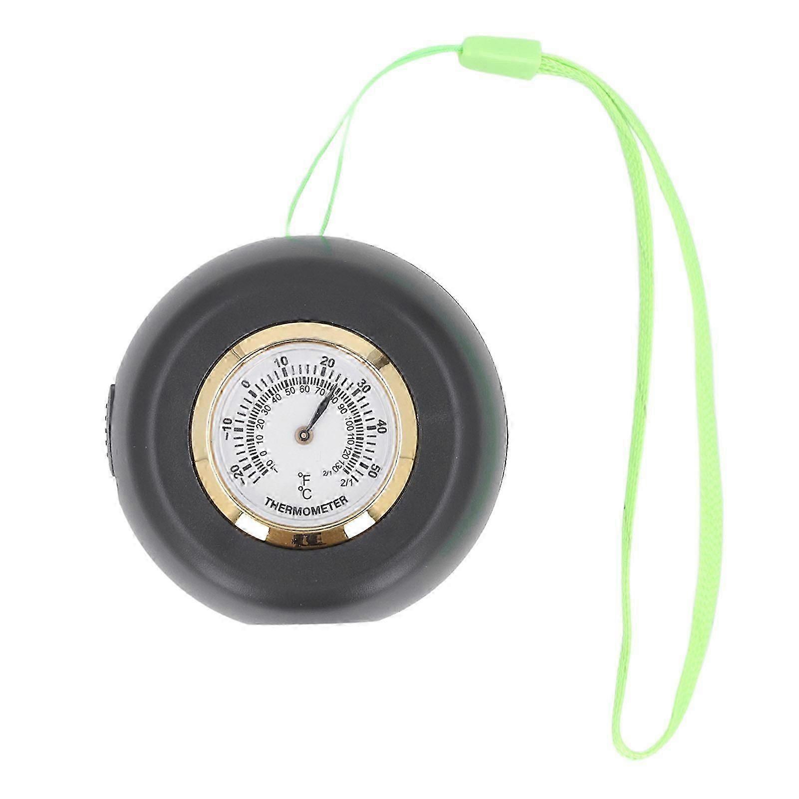 2 in 1 Temperature Gauge Indoor Outdoor Portable Light Thermometer Hygrometer for Baby Room