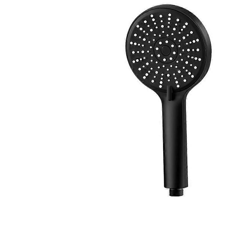 Handheld Shower Head 12cm Big Panel 3 Functions Pressurized Water Saving Yellow Replacement Bathroom Accessories