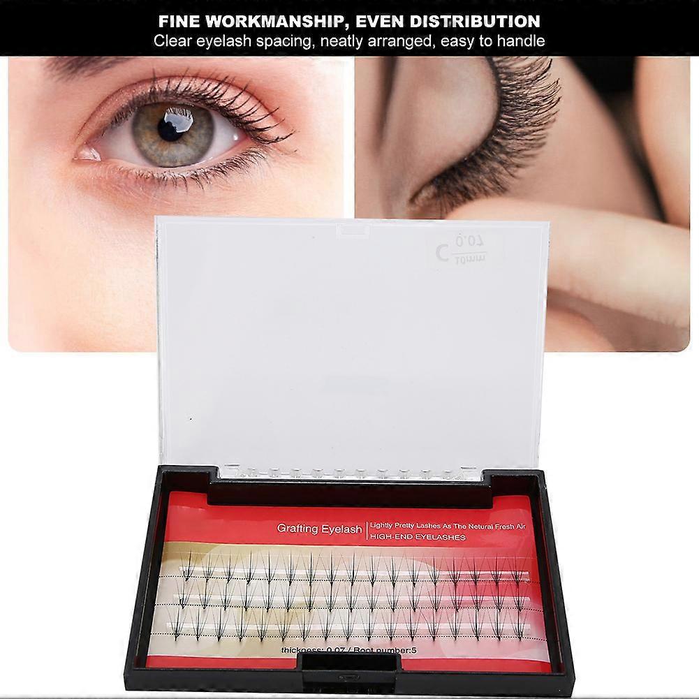 Professional Soft Dense False Eyelashes Eyelash Extension Grafting False Lashes 0.07 C10mm