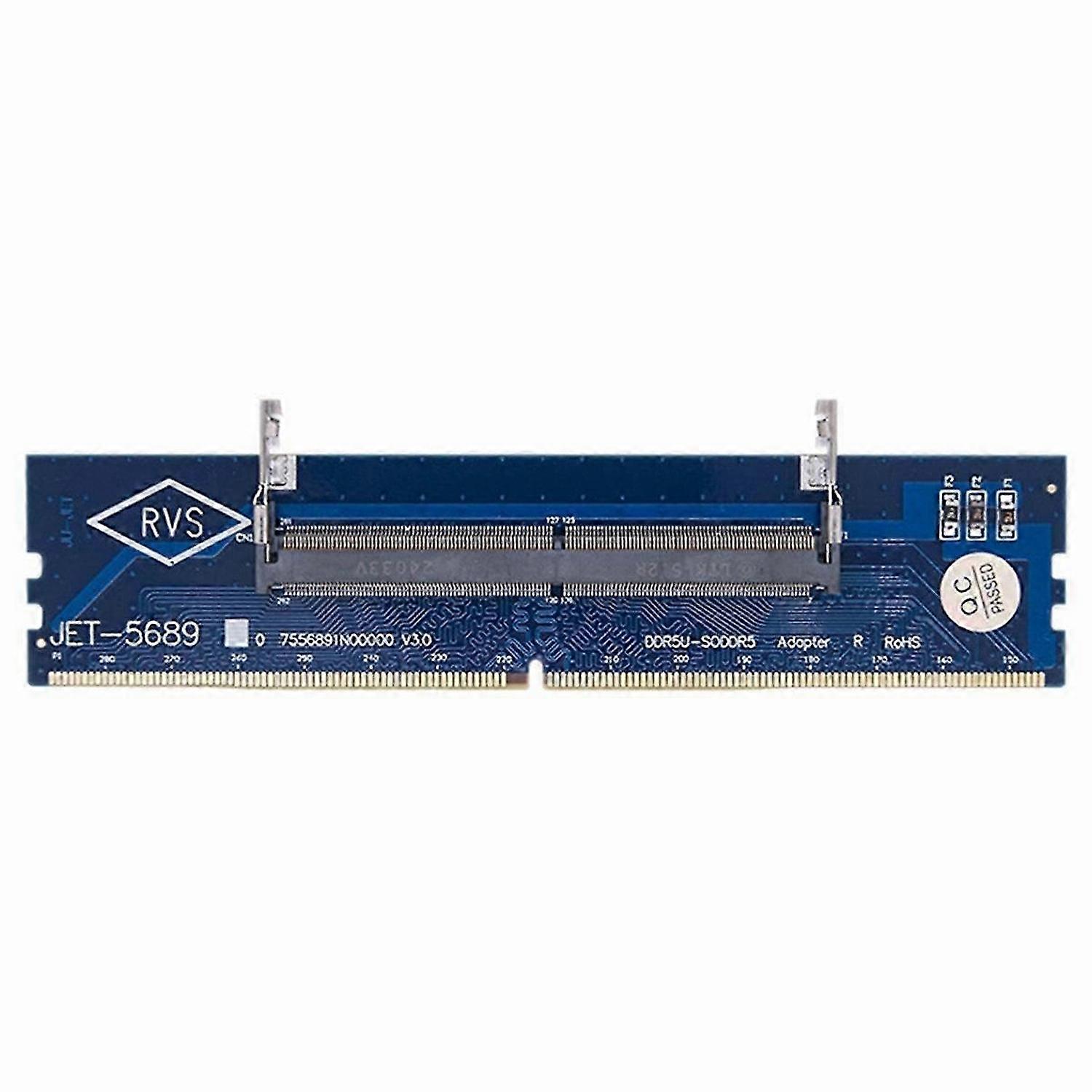DDR5 Adapter Card Laptop to Desktop Memory Adapter Card 1.1V U-DIMM Adapter Card with Overcurrent Protection Design B