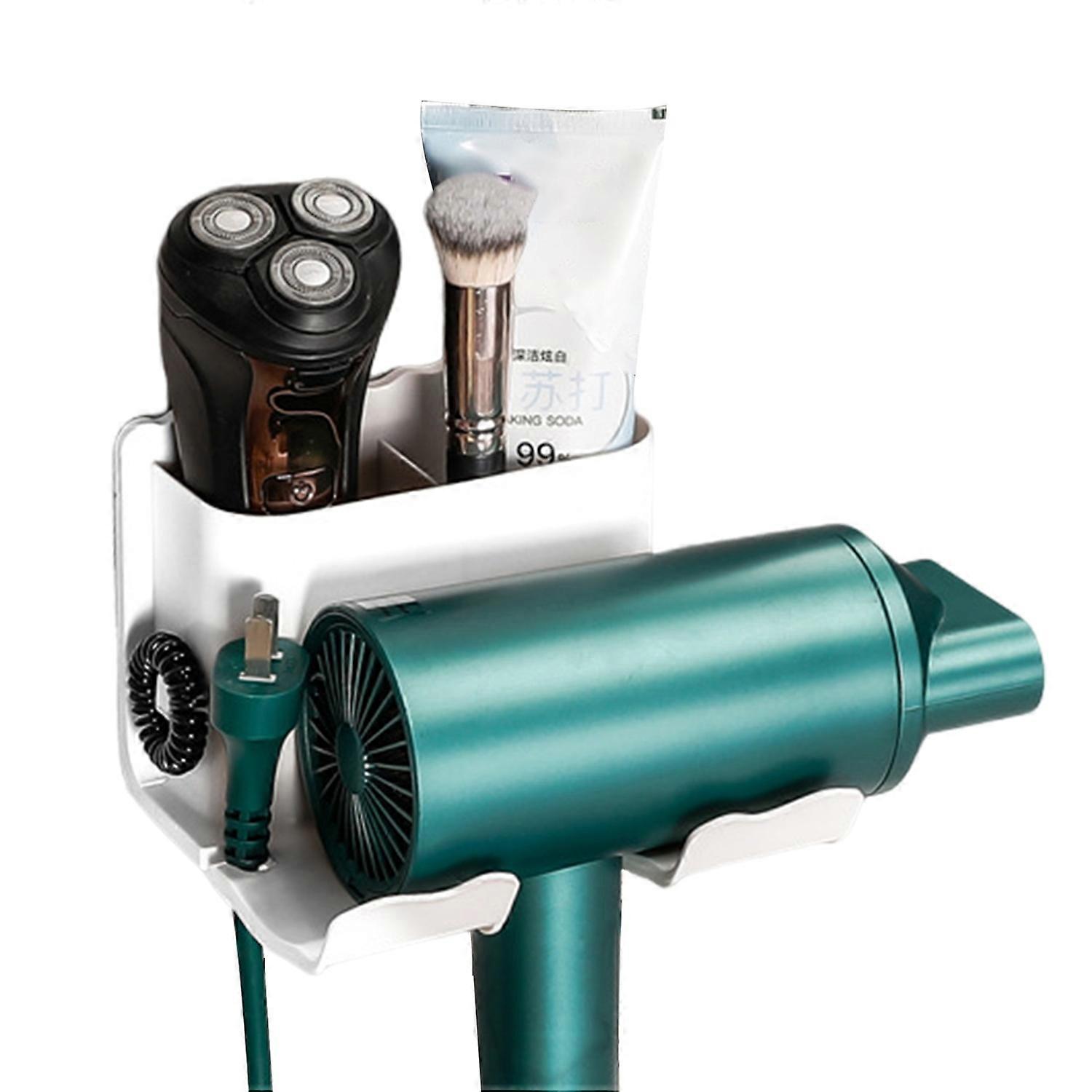 Wall Mount Hair Dryer Stand U-Shape Design Strong Load-bearing Simple Installation Universal Blow