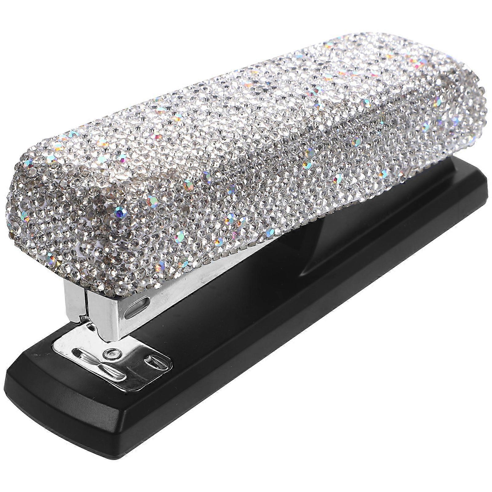 1 Ensemble Agrafeuse Pratique Bureau En Métal Agrafeuse Agrafeuse À Main Professionnelle Accessoire Pour La Maison