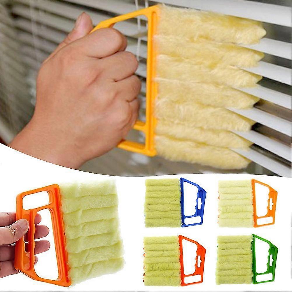 Multifunctional Blinds Cleaning Brush Airs Conditioning Fan Dust Removal Brush for Home Cleaning