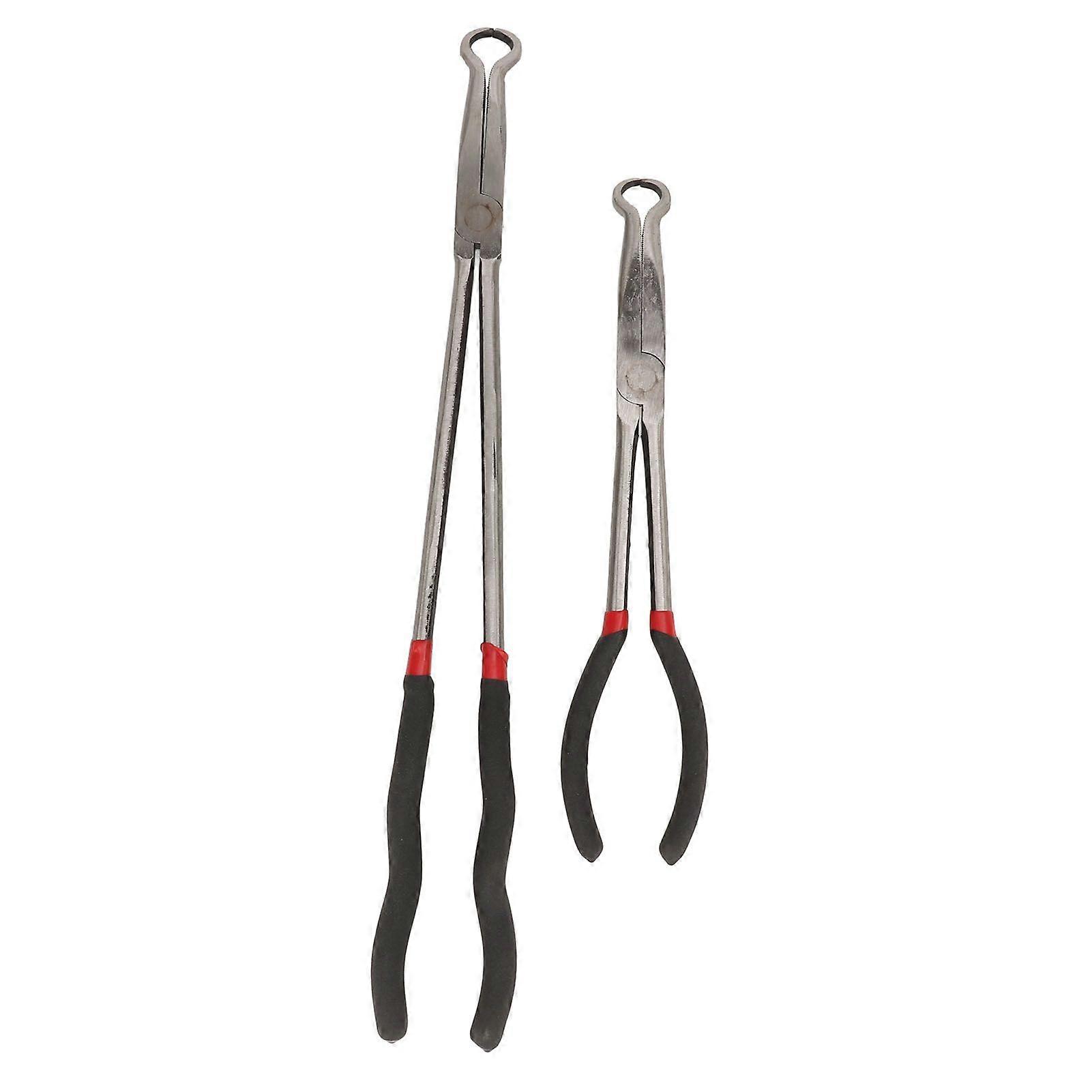Electrical Disconnect Pliers Long Spark Plug Removal Electrical Connect Disconnect Pliers for Vehicle 11 Inches 16 Inches