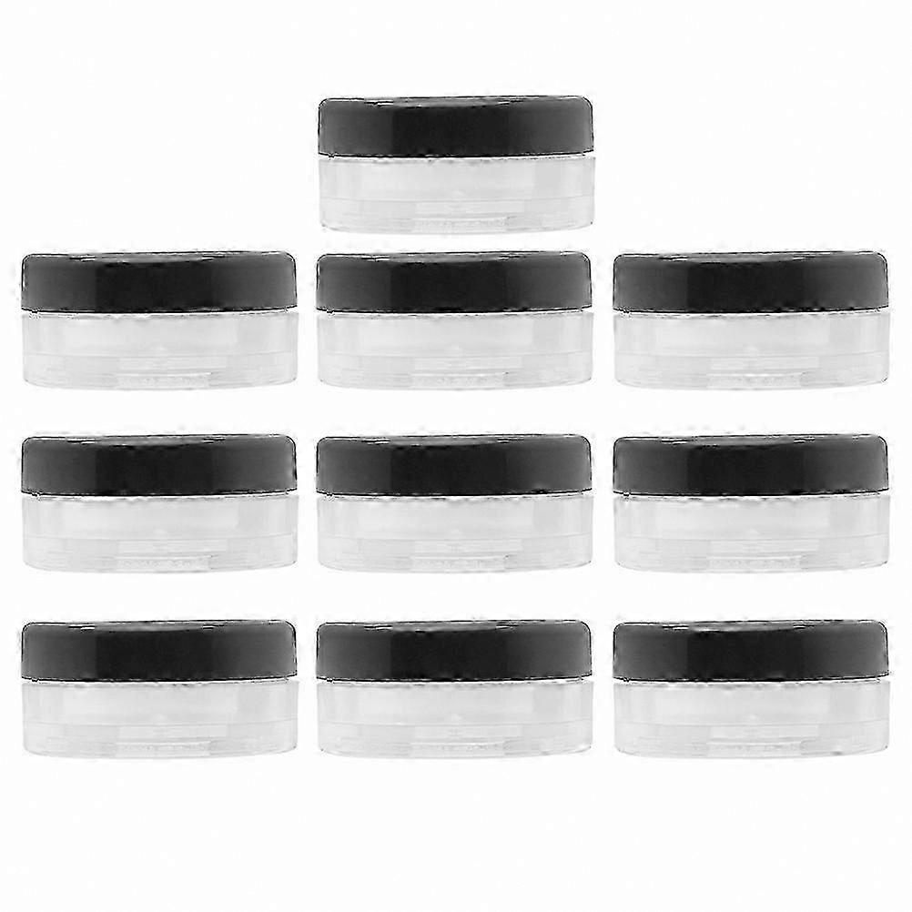 10-Pack Small Powder Containers for Cosmetic Organization
