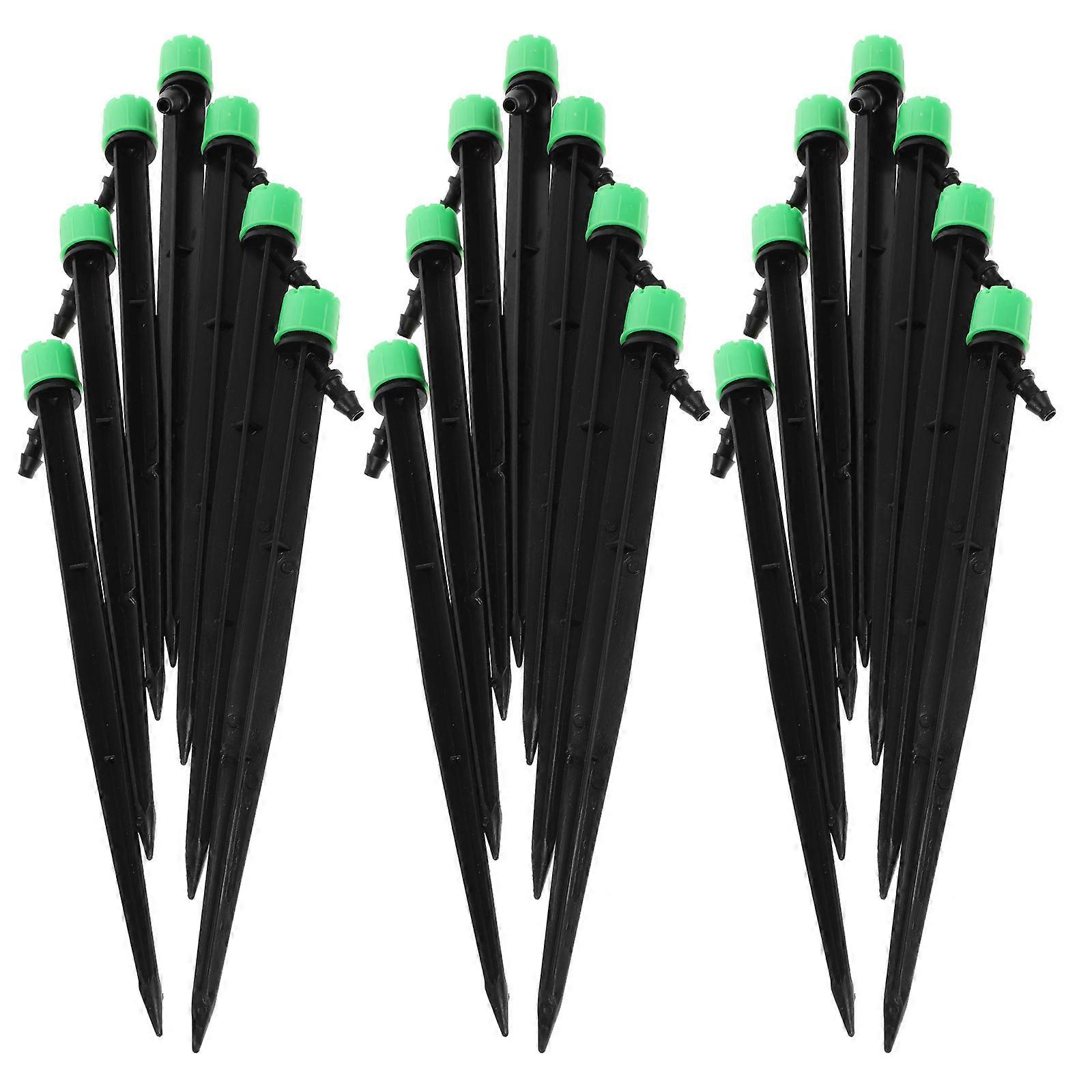 Drip Irrigation Heads Plastic Irrigation Sprinkler with 8 Holes 100Pcs