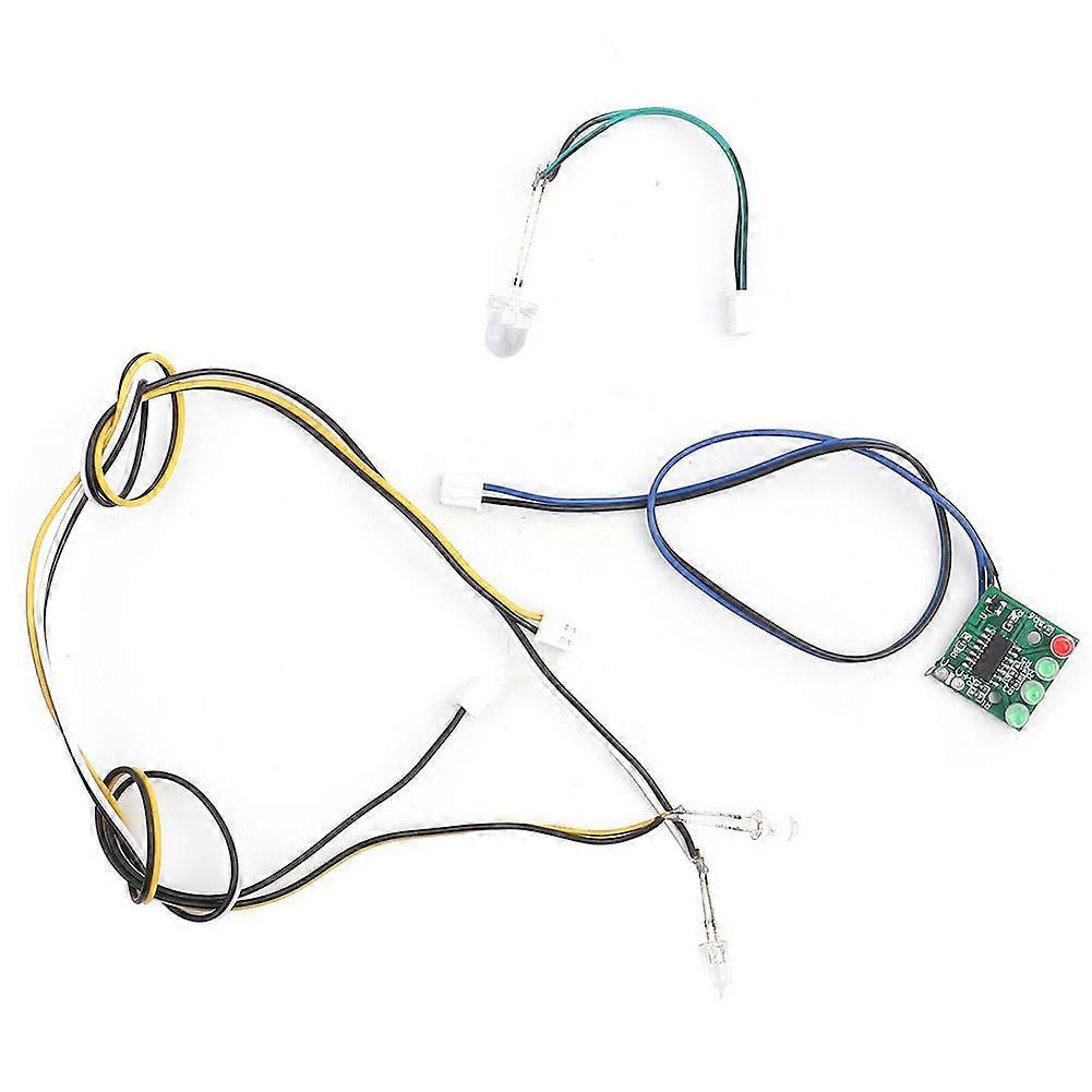 LED Lights Set Switch Accessory Spare Parts Fit for Flytec 2011-5 RC Boat