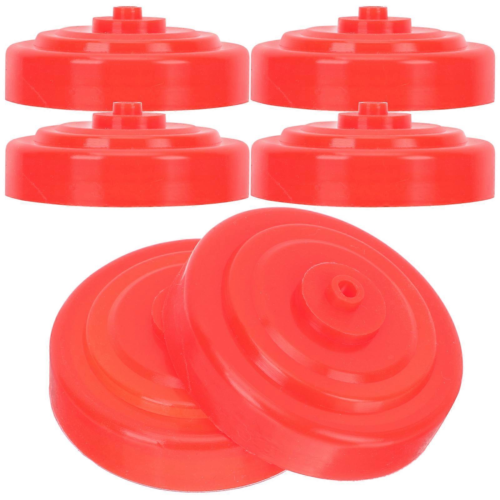 Cooking Thermometer Protective Cover Silicone Protector for 18Pcs Set Red