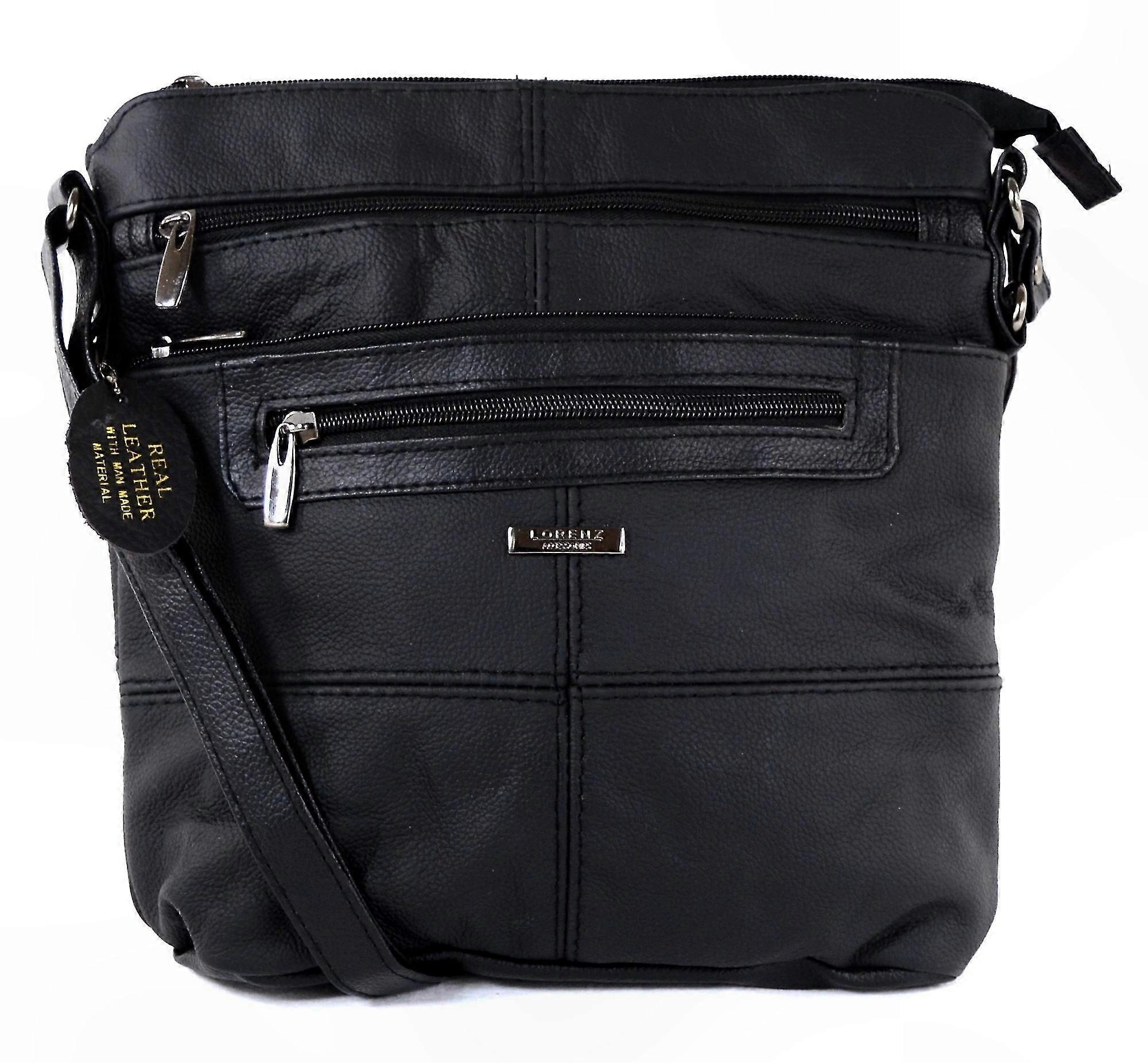 Women's Genuine Leather Shoulder Bag in Fawn Color with Stylish Design