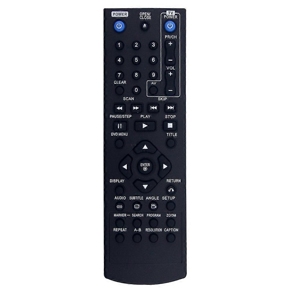 Remote Control COV33662806 Replacement for LG DVD Player DP132H DP132HE DVX691KH DV276-E2M DVX640H DVX690H DVX642H