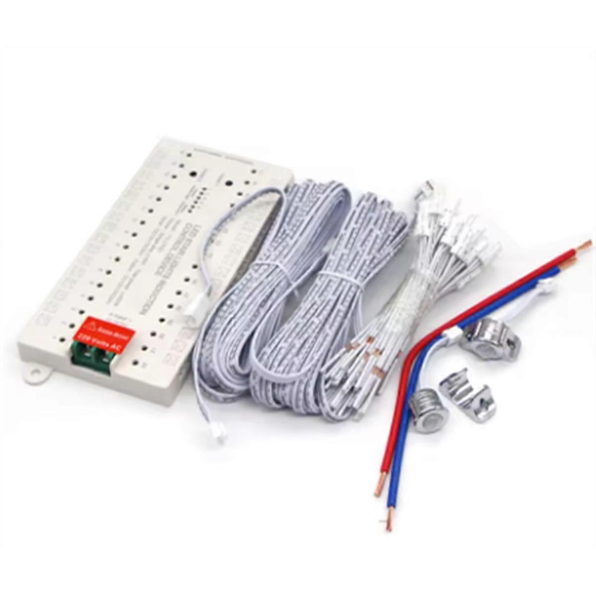 Ladder Lighting Controller 32CH 400W Step Numbers / Speed / Brightness / Delay Time 12V 24V Stair LED Strip Controler