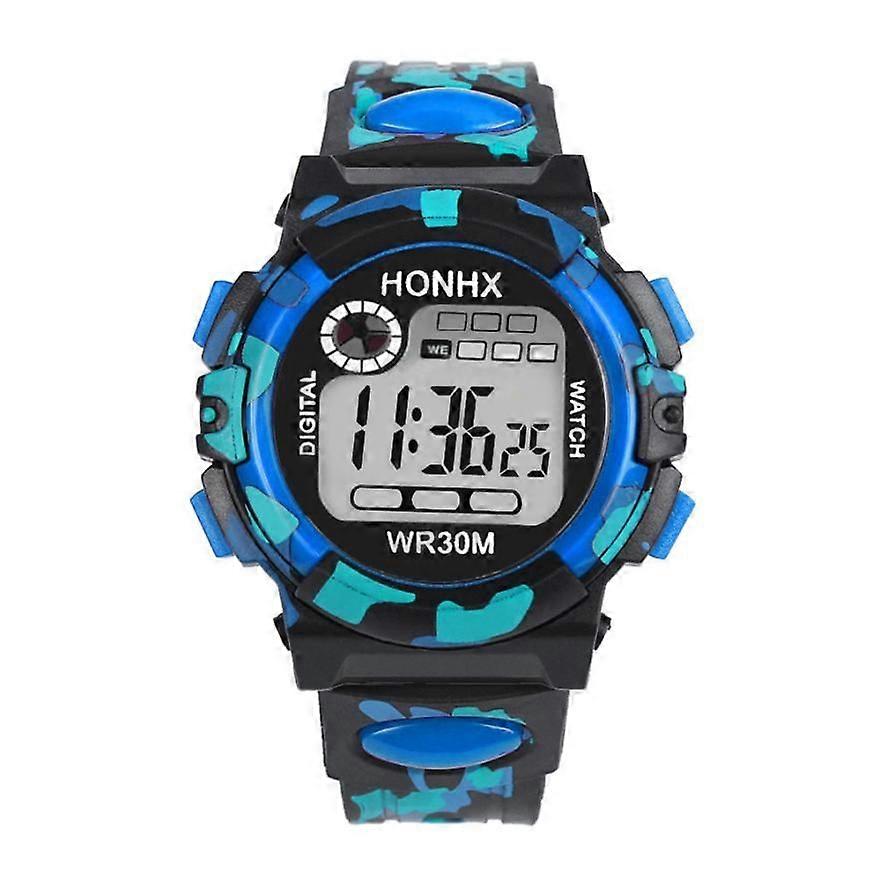 Digital watch children children multi-function waterproof #5