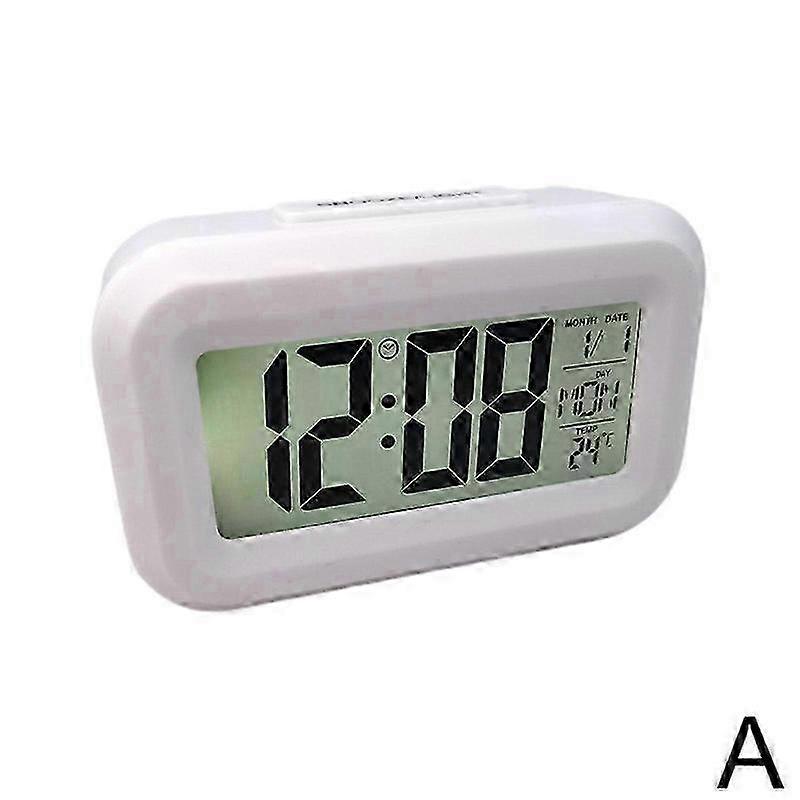 Digital Display Alarm Clock Battery Powered Snooze Night Light Desig P20250110552 2025