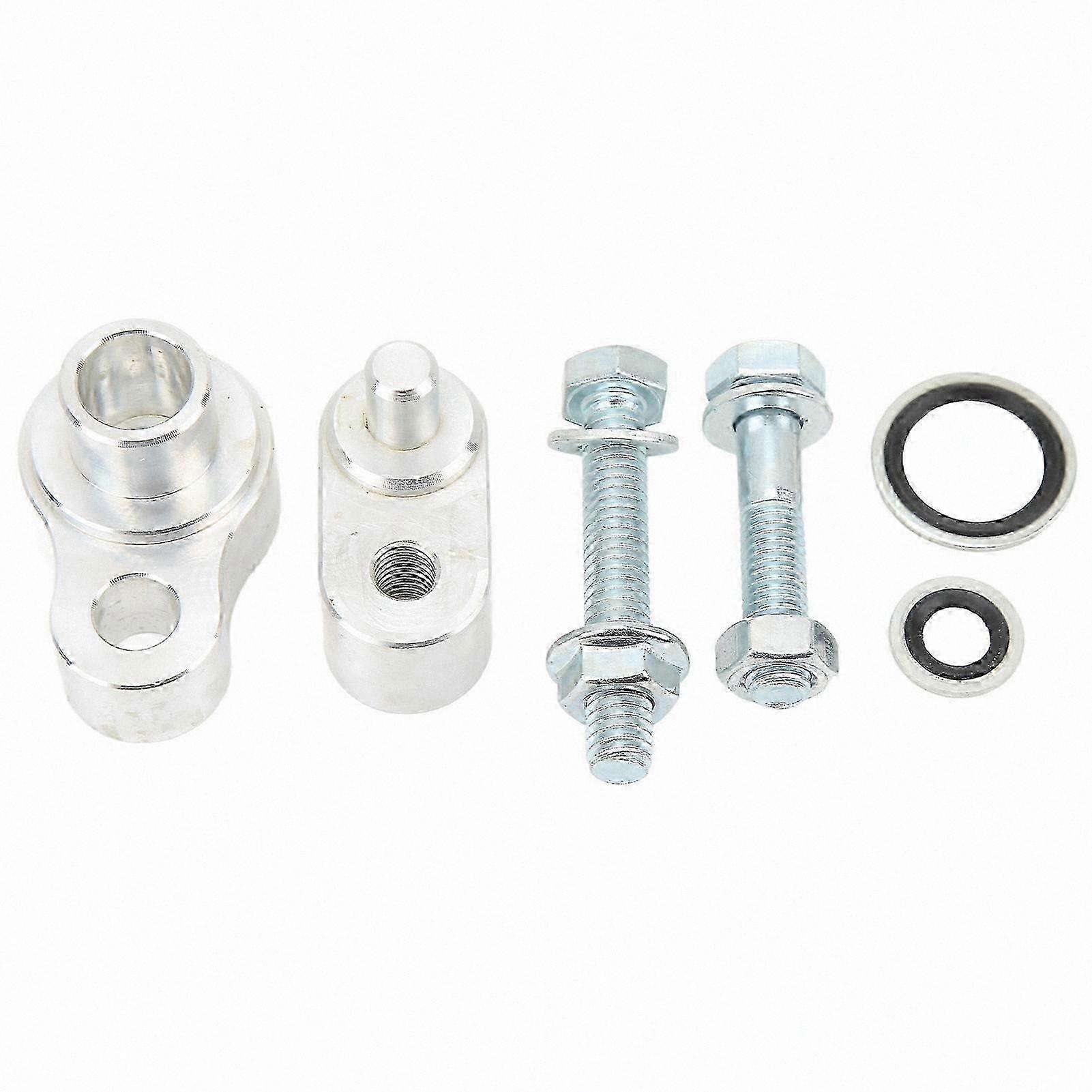 AC Block Off Kit with Aluminum Cover, Bolt, and Gasket for Various Vehicles 2007-2015