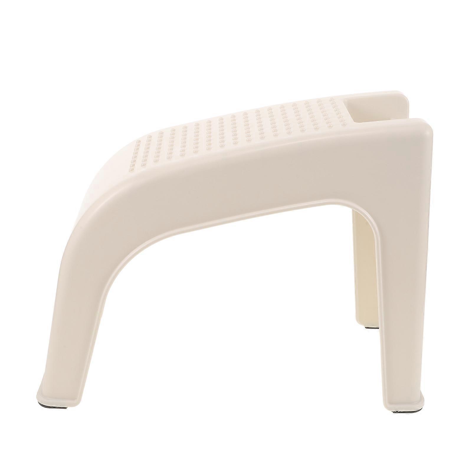 Manicure Footrest Shower Foot Stool for Bathroom Use 2Pcs Plastic Stool