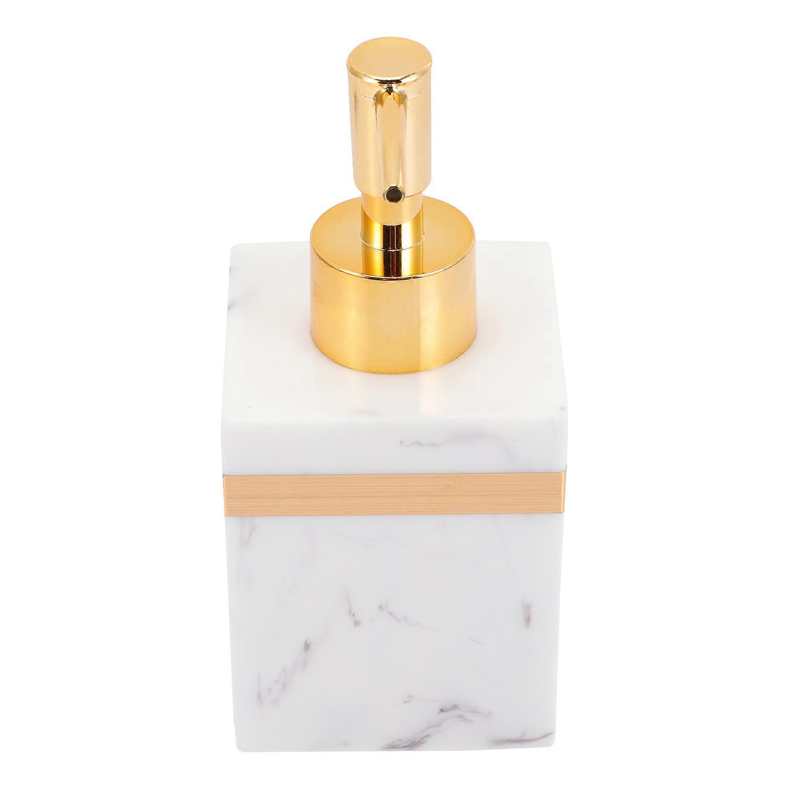 Portable 2Pcs Press Type Lotion Dispenser For Travel Use 16x7Cm White Empty Bottle
