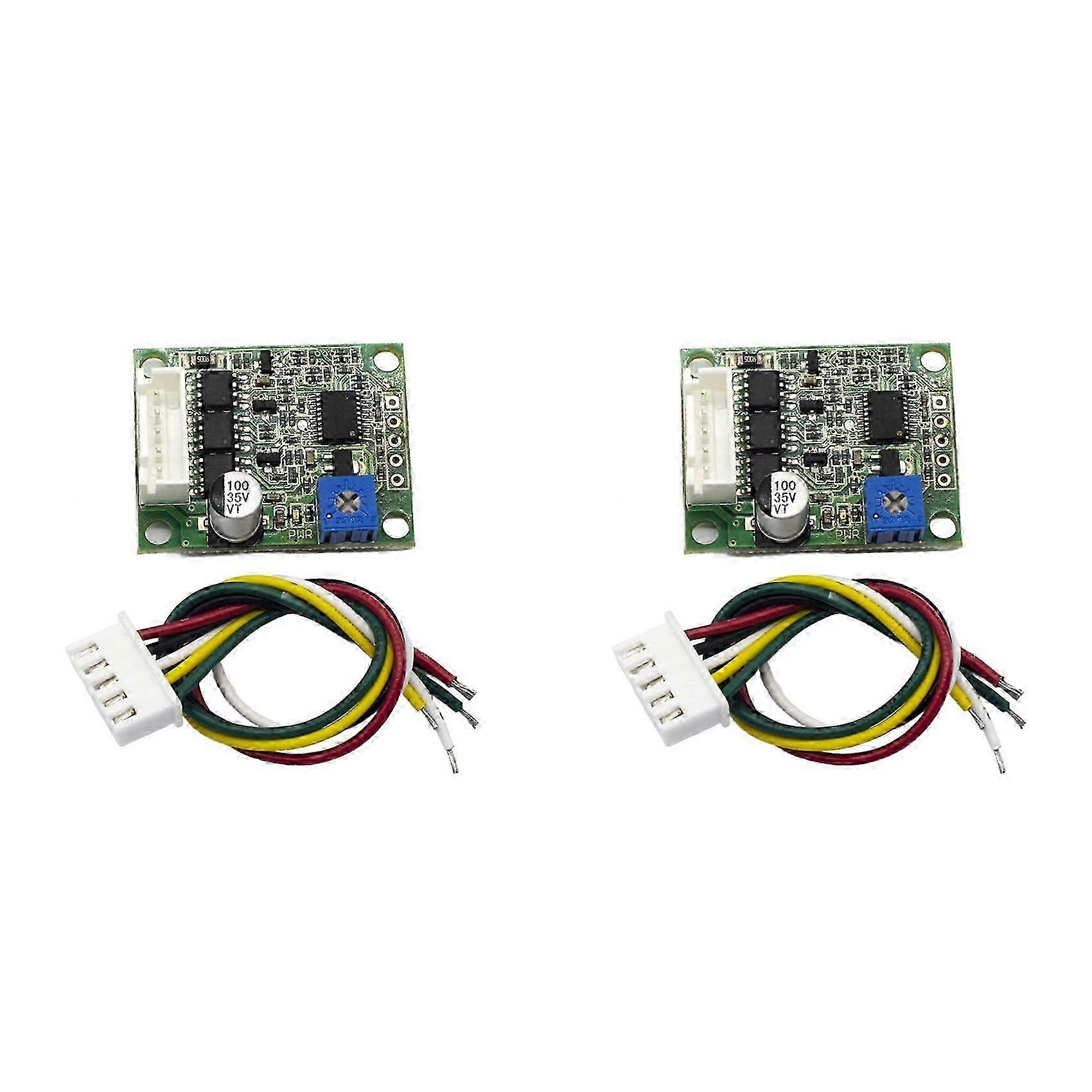 2X Brushless Motor Driver Board, BLDC Speed Controller, 3Phase Controller, Hallless Switching Module, Sensorless Control Board 2025