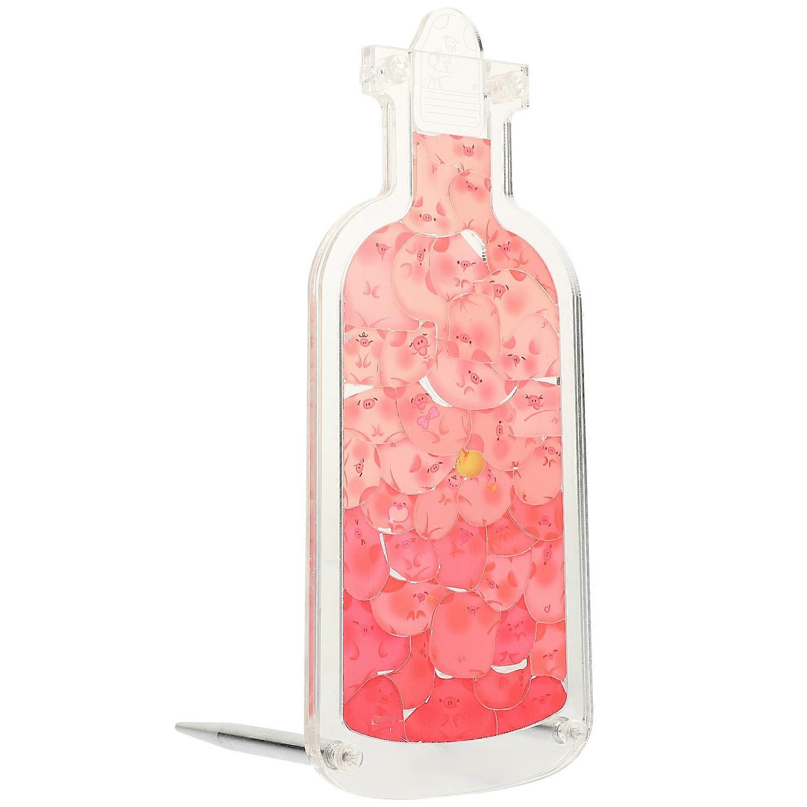 Drift Bottle Adornment Puzzle Toys for Decoration 5Sets Colorful Kids Toys