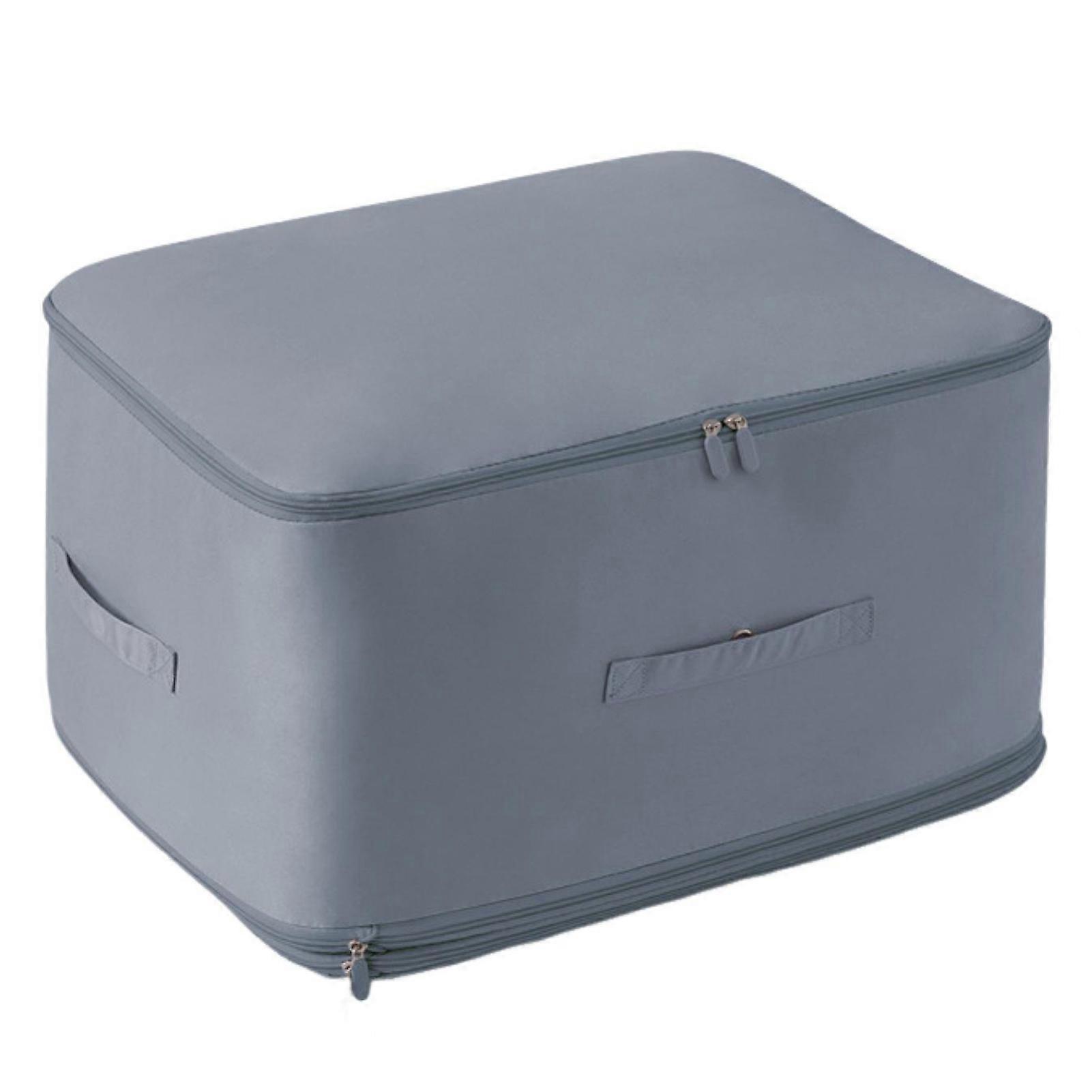 Bedding Storage Bag with Zipper Large Capacity Waterproof Space Saving Self Compression Organizer Comforter Packaging Cube