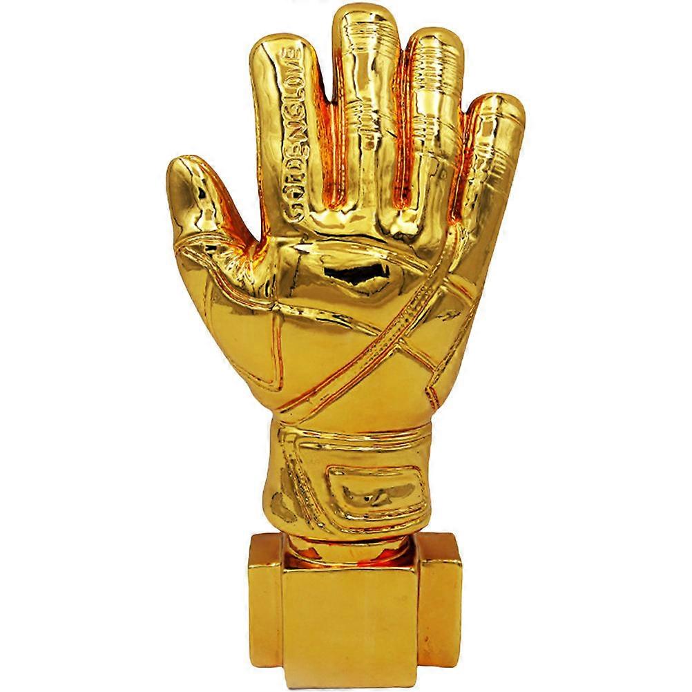 Award Trophy For Soccer Goalkeepers Suitable For Parties In Golden Color 1Pack