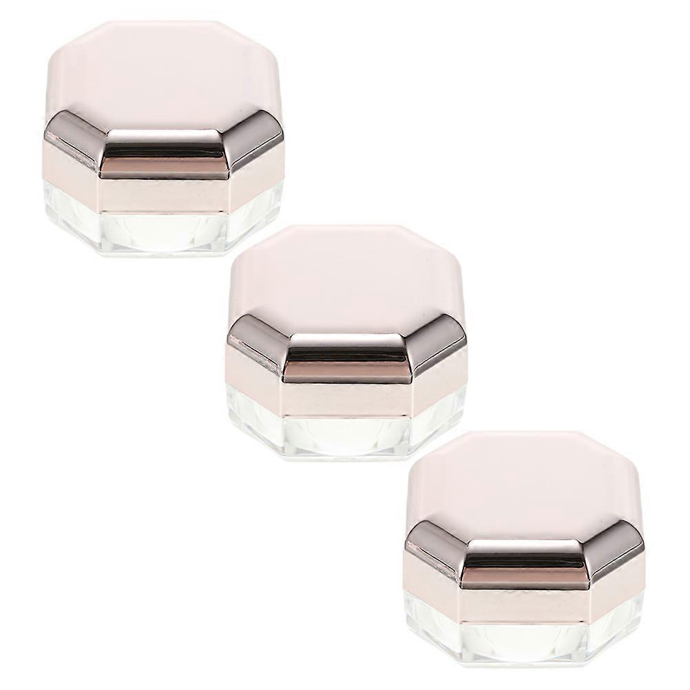 Portable Loose Powder Containers Empty Makeup Powder Case 6Pcs