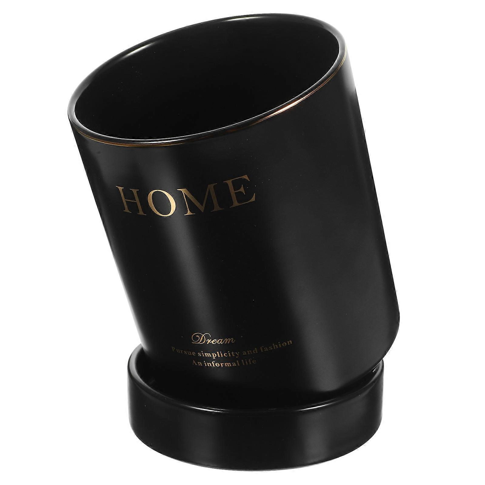 Ceramic Chopstick Bucket for Storage Practical Utensil Organizer