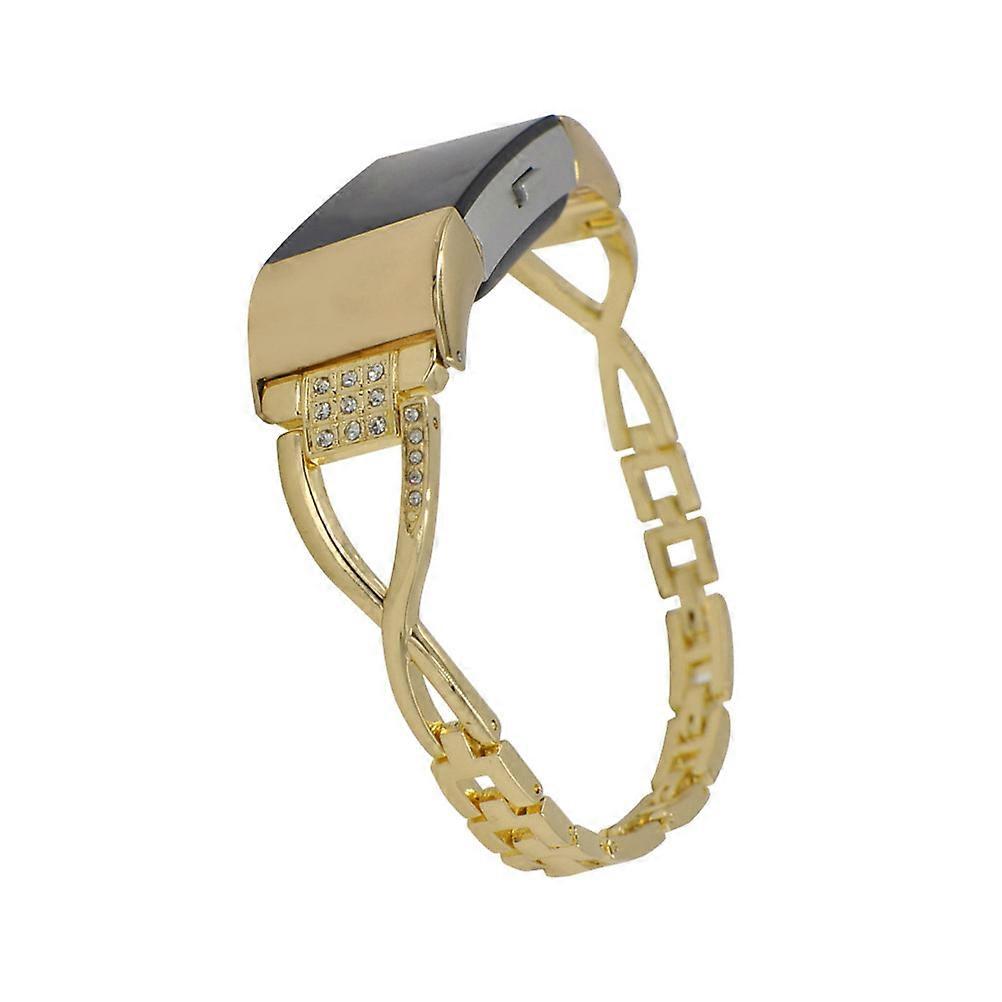 Diamond Studded Metal Watch Strap for Decoration Use Shape Pattern