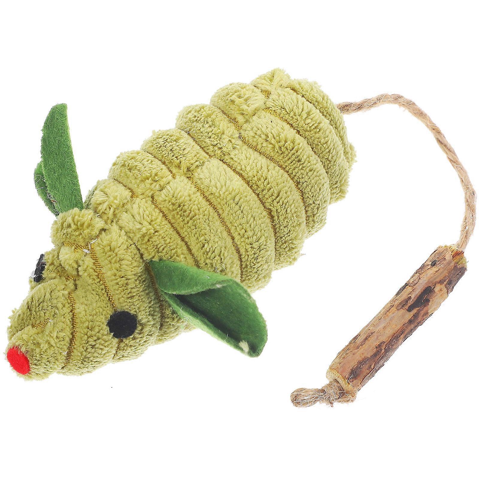 Interactive Mouse Cat Toy Plush Material for Cat Playing 5Pcs Pack