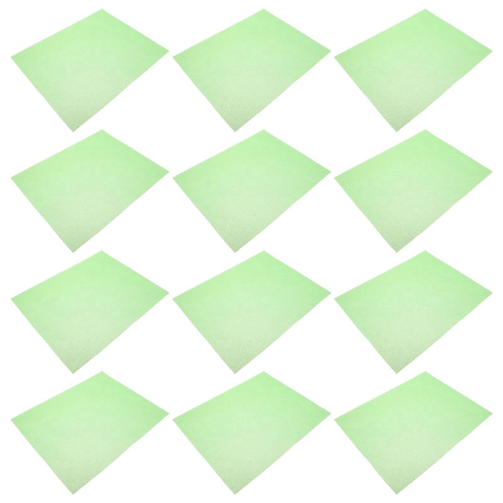 Sponge Filter Mat for Refrigerator Drawer Liners with 24Pcs Green Sponge Pads