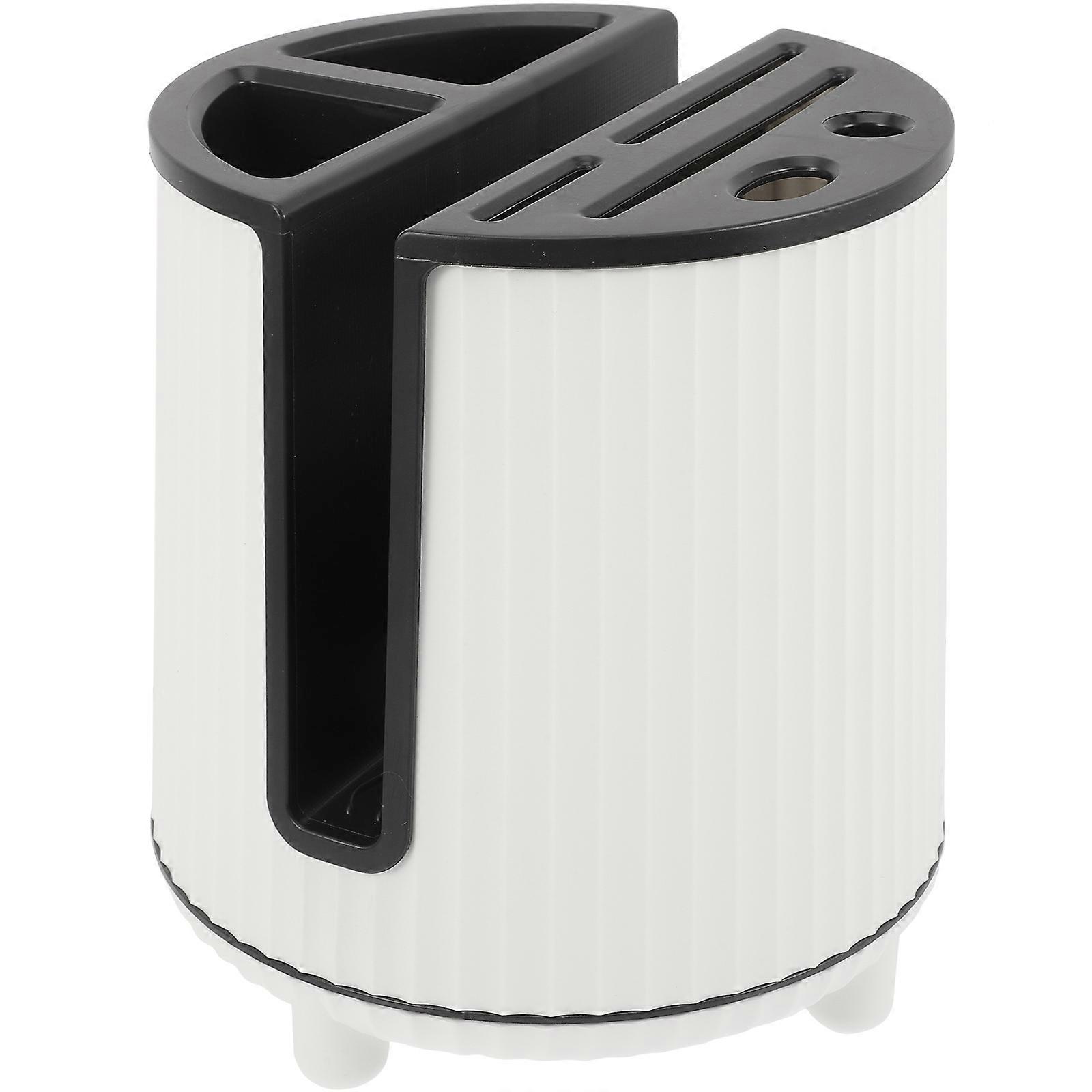 Rotating Kitchen Cutter Holder Multifunctional for Storage 2Pcs Utensil Rack