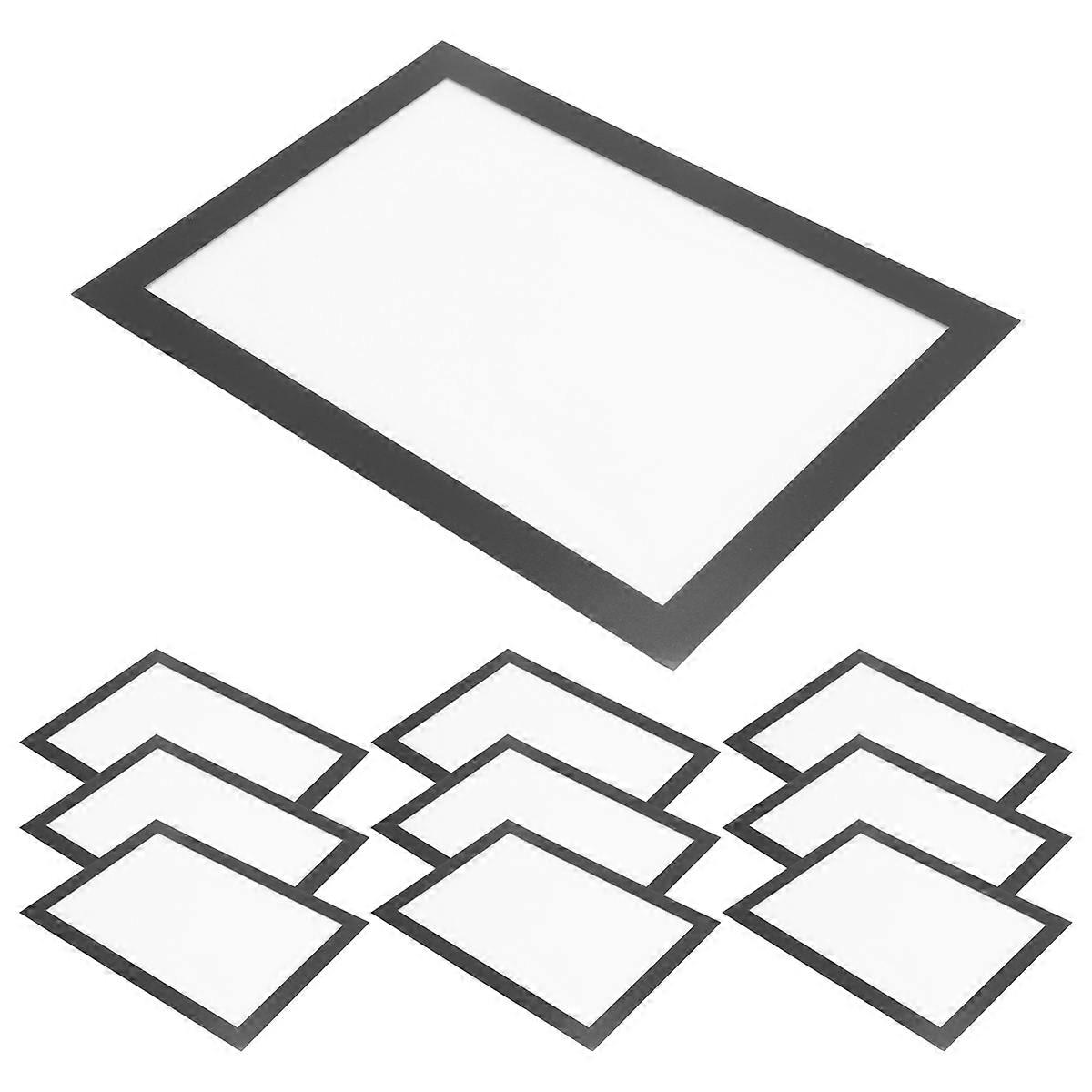 10PCS A5 Magnetic Diamond Art Frames, Frames Black