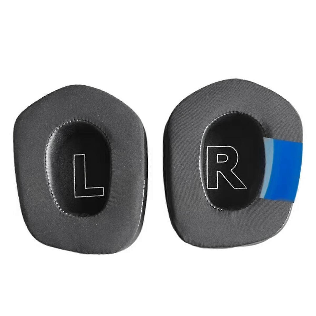 1Pair Ice-Sensing Cooling Ear Pads Black