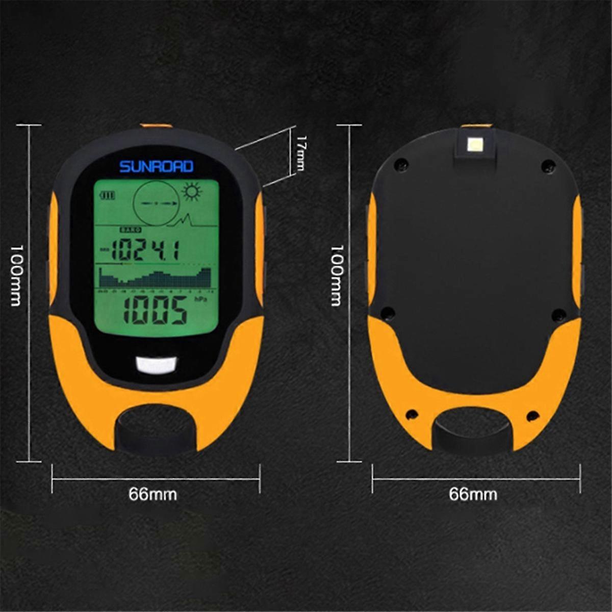 SUNROAD Handheld Digital GPS Navigation Altitude Meter