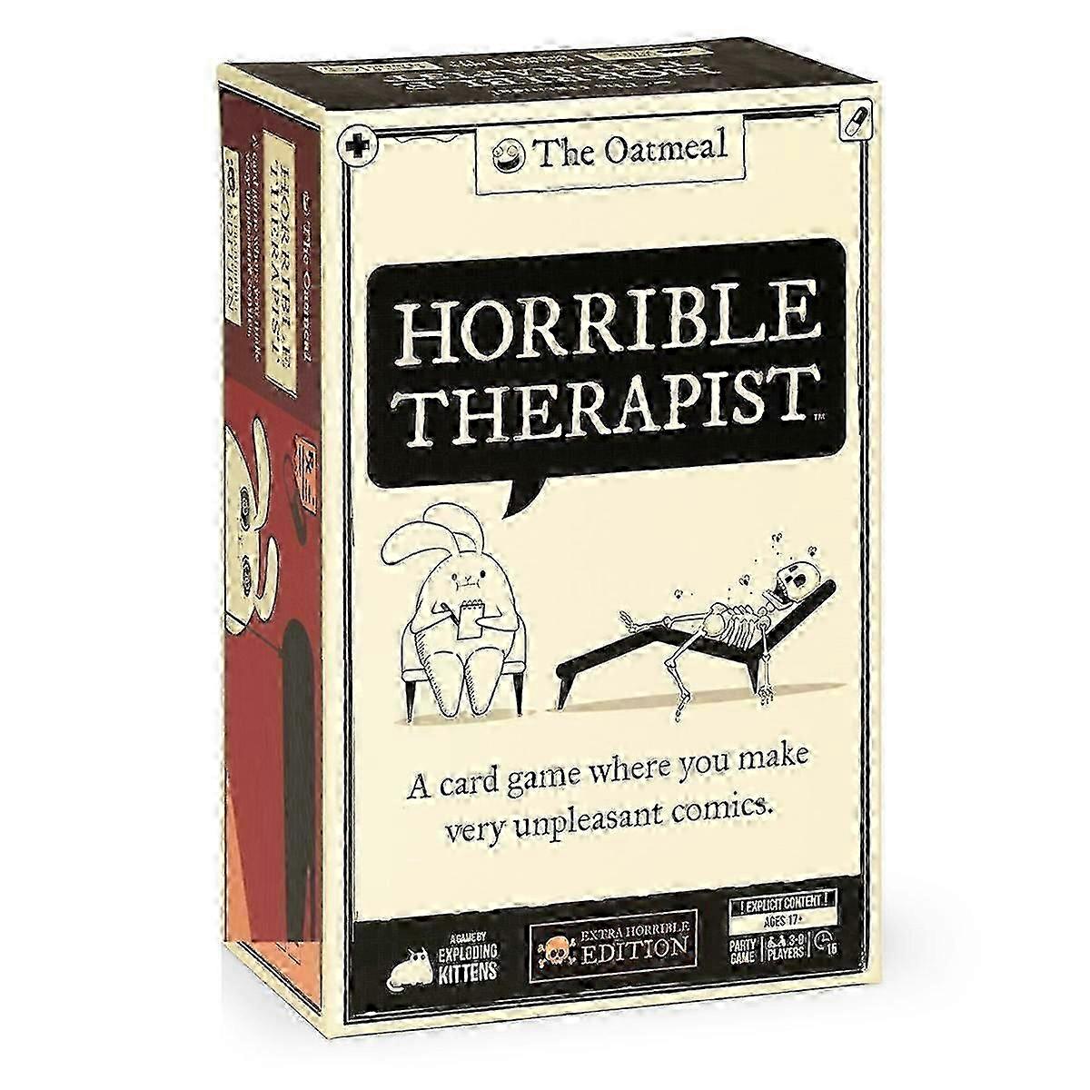 Horrible Therapist: Extra Horrible Edition - A Card Gameq