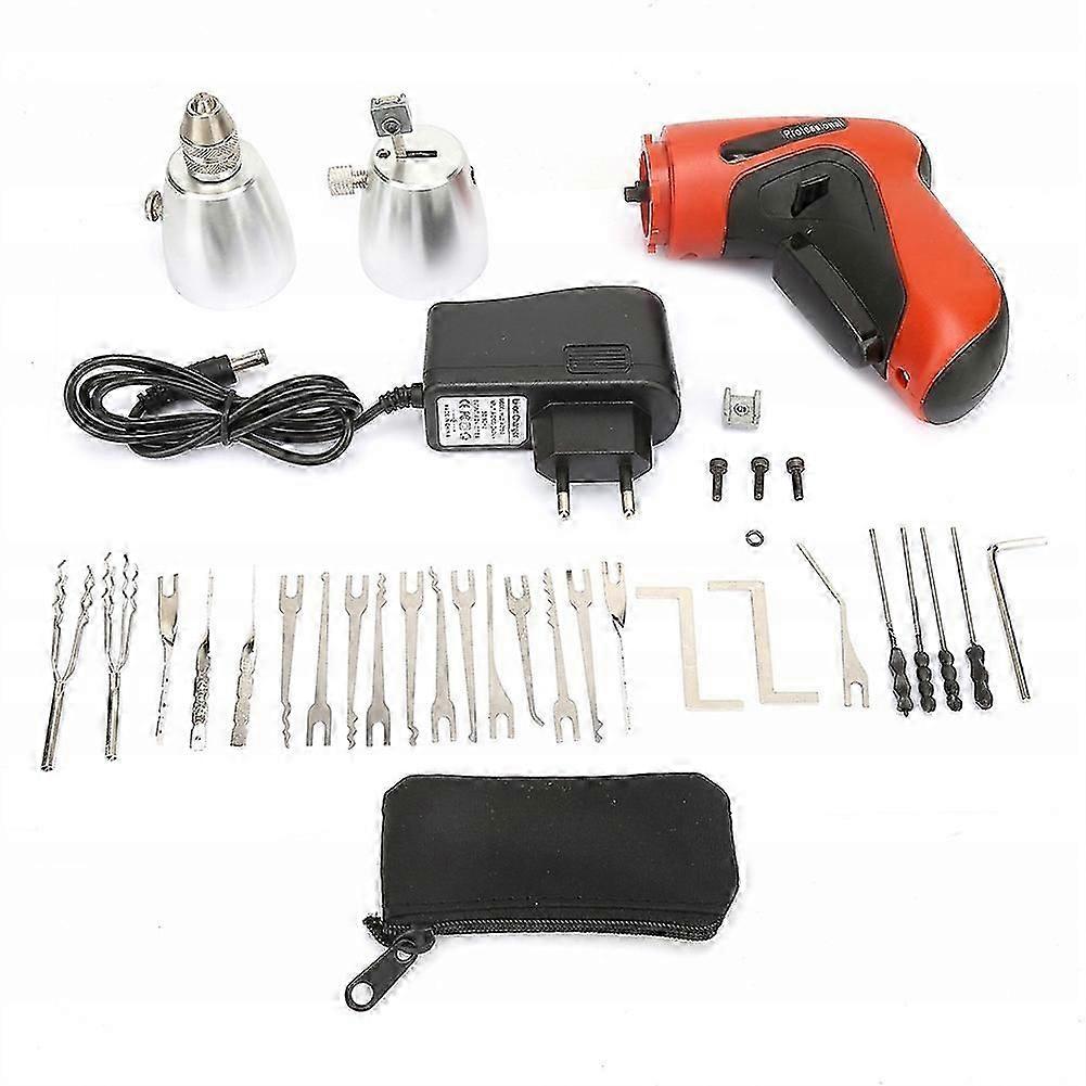 Sladdlös elektrisk lås dyrkpistol kit