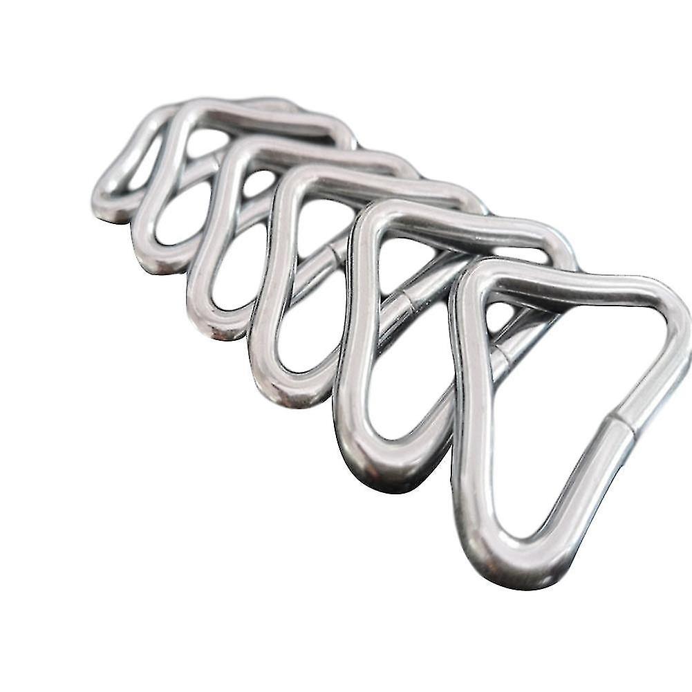 Trampoline Jumping Bed Bungee Iron Buckle / Triangle Ring