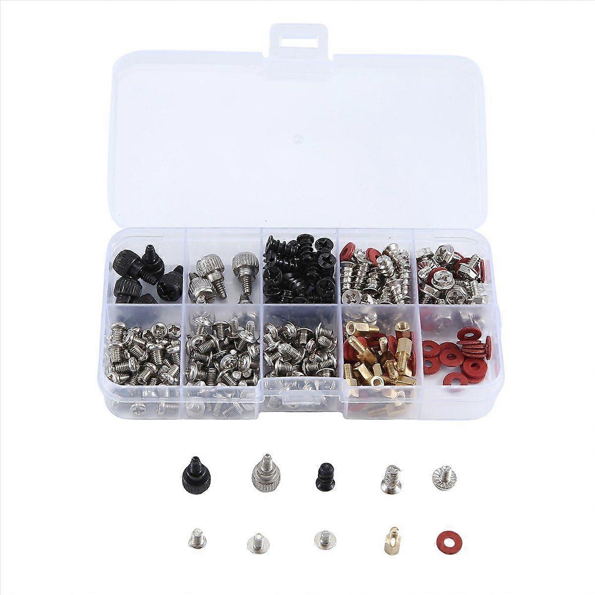 280PCS Computer Screw Standoffs Kit M3.5 M5 Motherboard Mount Screw